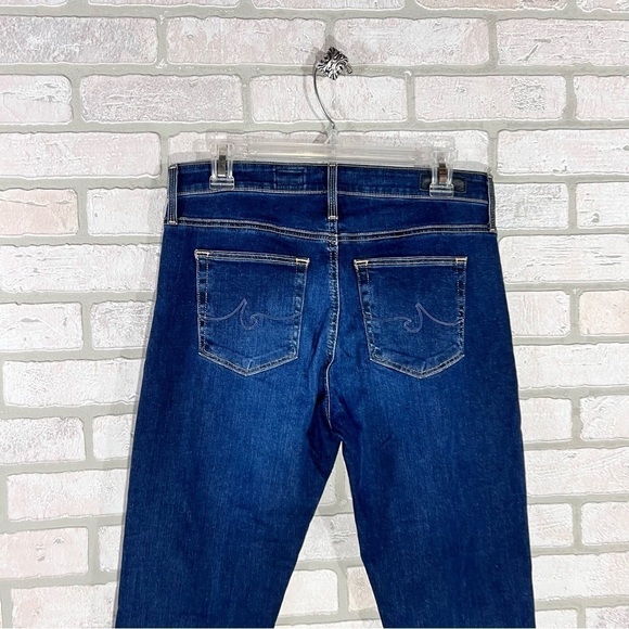 Ag The High Rise Stevie Cuff Slim Straight Jeans Size 31 - Picture 11 of 12